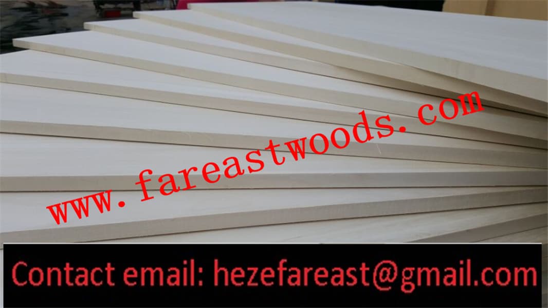 Paulownia Kiri Wood Board with Best Price Good Quality